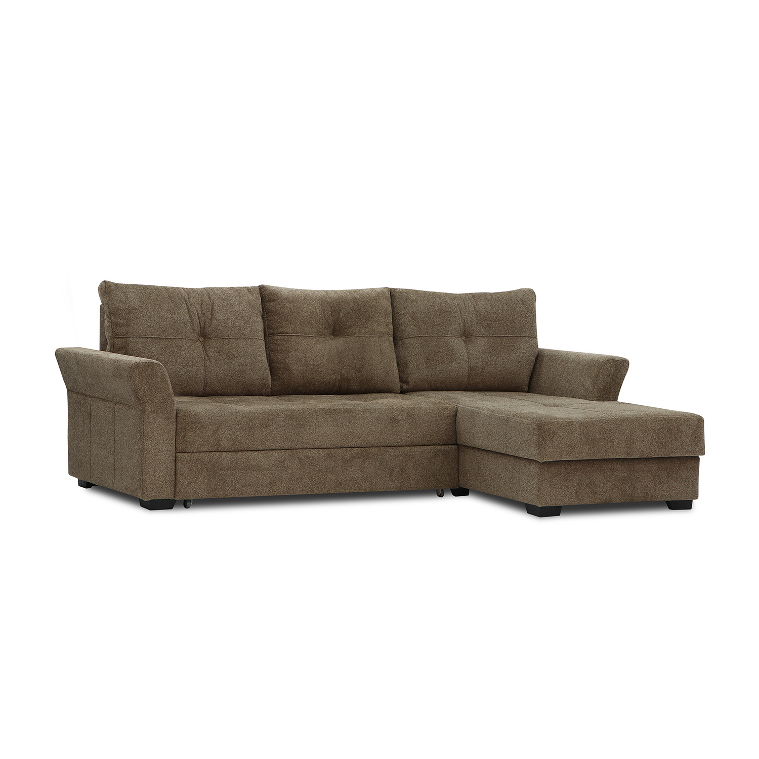 sofa HOBEL CORNER TEXAS BROWN BEATTO 1012 R(5)
