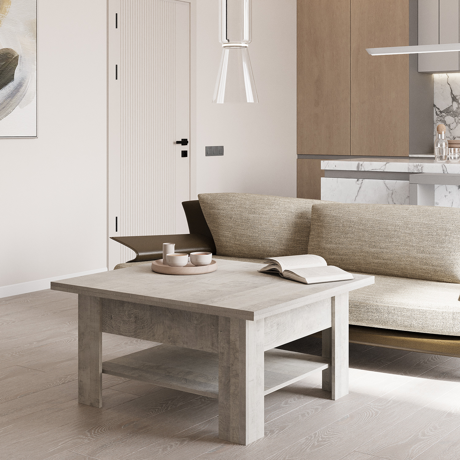 ტრანსფორმერი მაგიდა HOBEL 90X100X200 K355 (1)