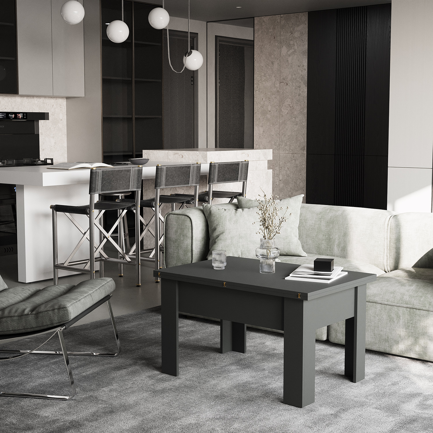 ტრანსფორმერი მაგიდა HOBEL E-60X90X120 0164 (1)