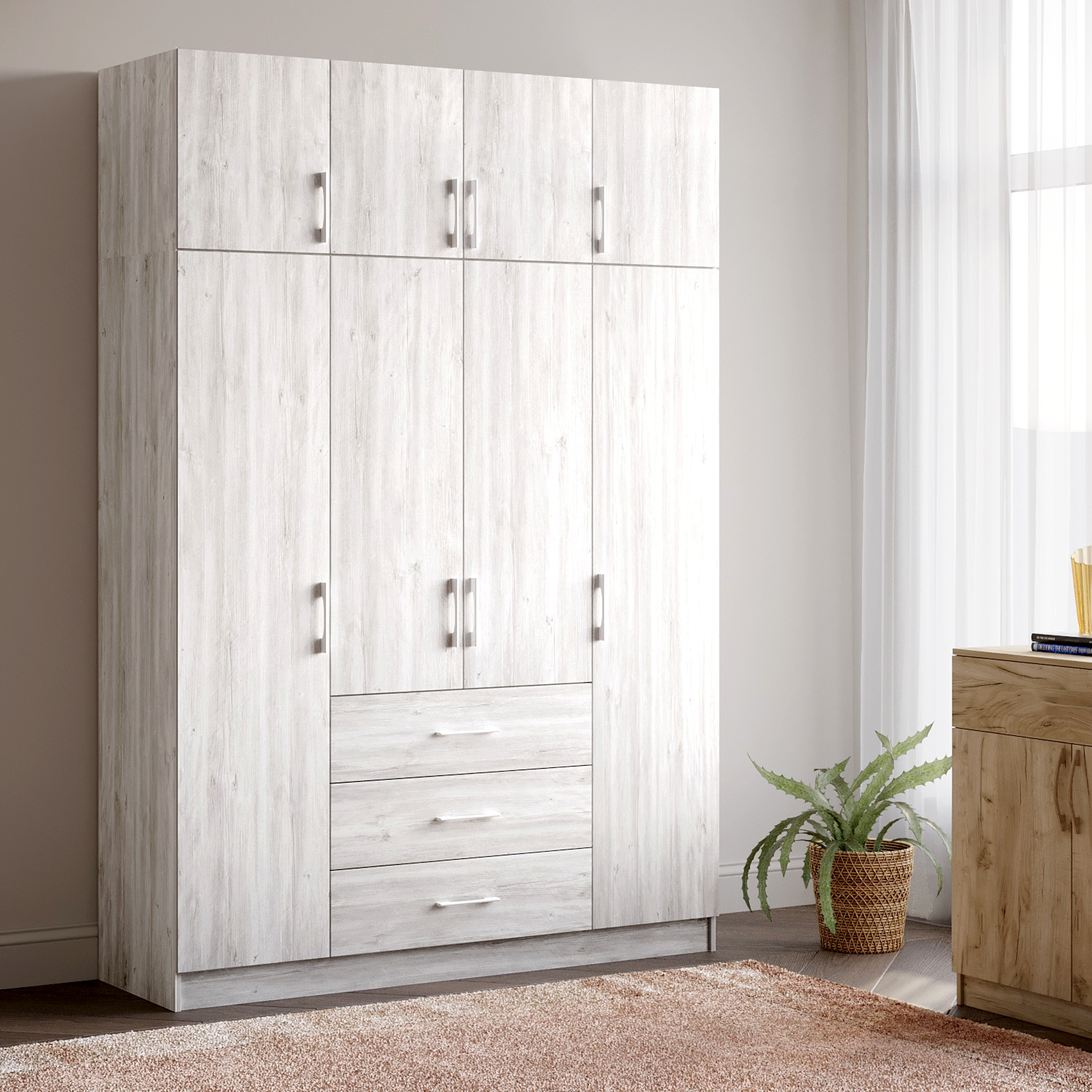 wardrobe HOBEL EX-B37 CL/01 (WH) ORMA 144 (7)
