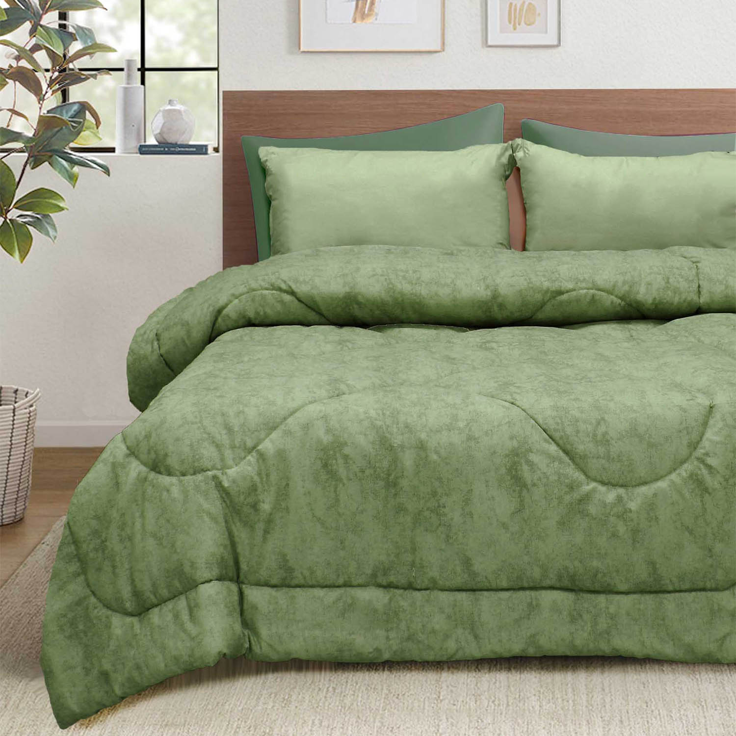 ზამთრის საბანი RESTFUL PR19QV101D BW 150X210 BM
