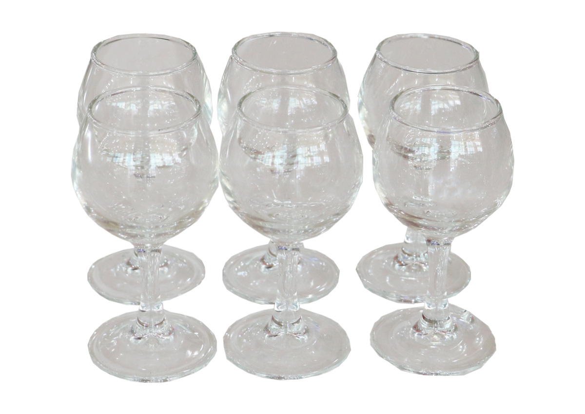 ჭიქის ნაკრები LUMINARC H9951 FRENCH BRASSERIE VODKA 6PC